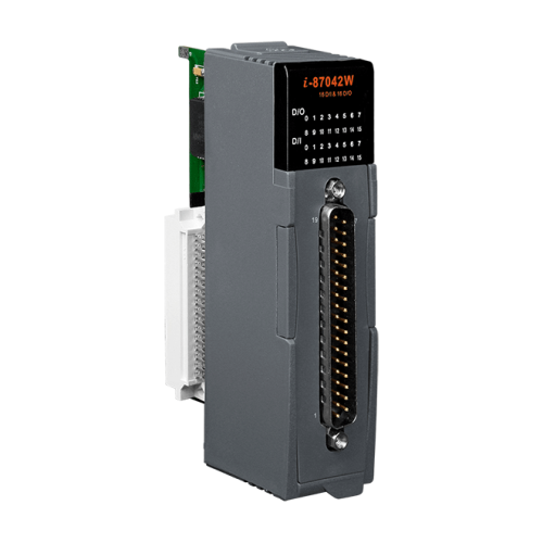 I-87042W-G CR 16-channel Isolated Digital Input & 16-channel Isolated Digital Output Module (Gray Cove | код 00-06077928 | ICP DAS