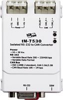 tM-7530 CR Intelligent tiny RS-232/CAN converter (RoHS) | код 00-06101747 | ICP DAS