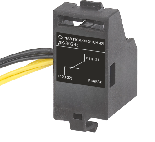 Контакт дополнительный правый 1НО1НЗ ДК-303Rc DEKraft 28724DEK