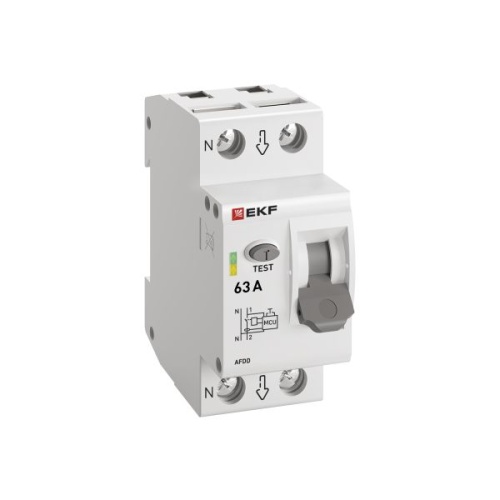 Устройство защиты от дугового пробоя (УЗДП) 1P+N 63А PROxima | код afdd-2-63-pro | EKF фото 3