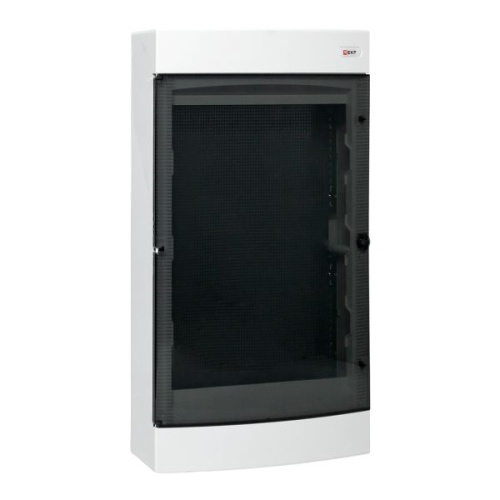 Щит слаботочный навесной Unix прозрачная дверь 4 габарит увеличенный IP40 EKF PROxima | код ux-4m-n-xl | EKF фото 2