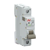 Выключатель автоматический AV-10 DC 1P 6A (C) 10kA EKF AVERES | код mcb10-DC-1-06C-av | EKF