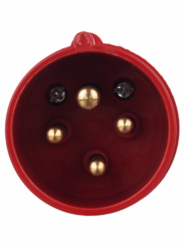 Вилка 3Р+РЕ 16А 380В IP44 | код. PSR02-016-4 | IEK фото 5