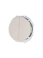 Выключатель 2-кл. СП OSEN 10А IP20 механизм сл. кость LEZARD 743-9088-101