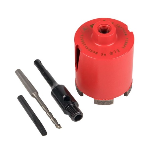 Коронка алмазная DCH-72 Laser M16 SDS-Plus Expert | код dch-72-m16 | EKF фото 2