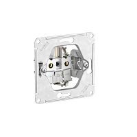 GLOSSA РОЗЕТКА с заземлением, 16А, в сборе, быстрозажимные клеммы, БЕЖЕВЫЙ | код GSL000242S | Systeme Electric