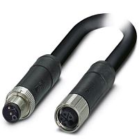 Силовой кабель SAC-4P-M12MSL/0,3-PVC/FSL | код 1425101 | PHOENIX CONTACT