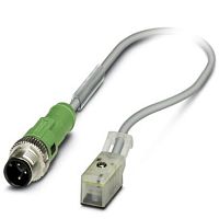 Кабель для датчика / исполнительного элемента SAC-2P-M12MS/2,5-PUR/ZC-1L-S | код 1540983 | PHOENIX CONTACT
