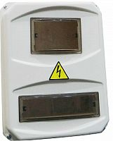 Корпус пластиковый под счетчики СК 3/10, IP55, 344х271х113 | код KRZMI27 | KRZMI