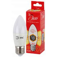 Лампа светодиодная LED B35-10W-827-E27,свеча,10Вт,тепл,E27 | код Б0032962 | ЭРА